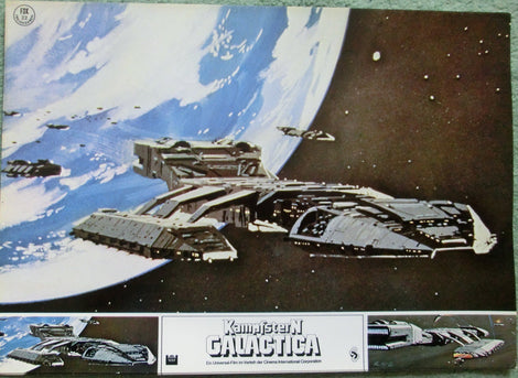 Kampfstern Galactica Aushangfoto, wie neu