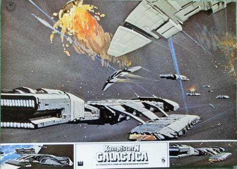 Kampfstern Galactica Aushangfoto, wie neu