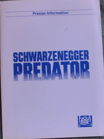 Predator Presseheft