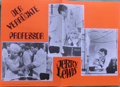 Der verrückte Professor (Jerry Lewis)Kleinplakat