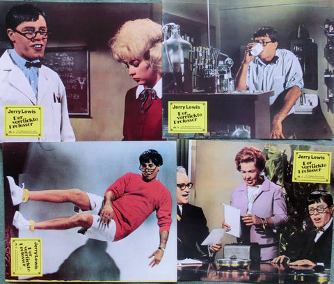 Der verrückte Professor (Jerry Lewis) 4 Aushangfotos
