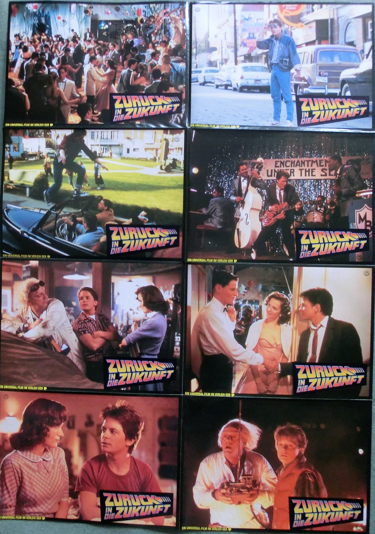 Zurück in die Zukunft  16 + 4 große (!) Aushangfotos