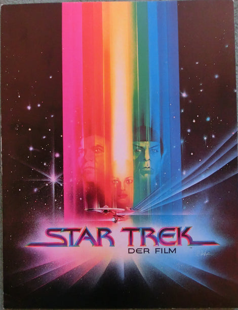 Star Trek Der Film Presseheft mit Farbtitelblatt, 68 Seiten