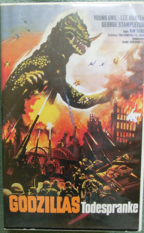 Godzillas Todespranke VHS Tape