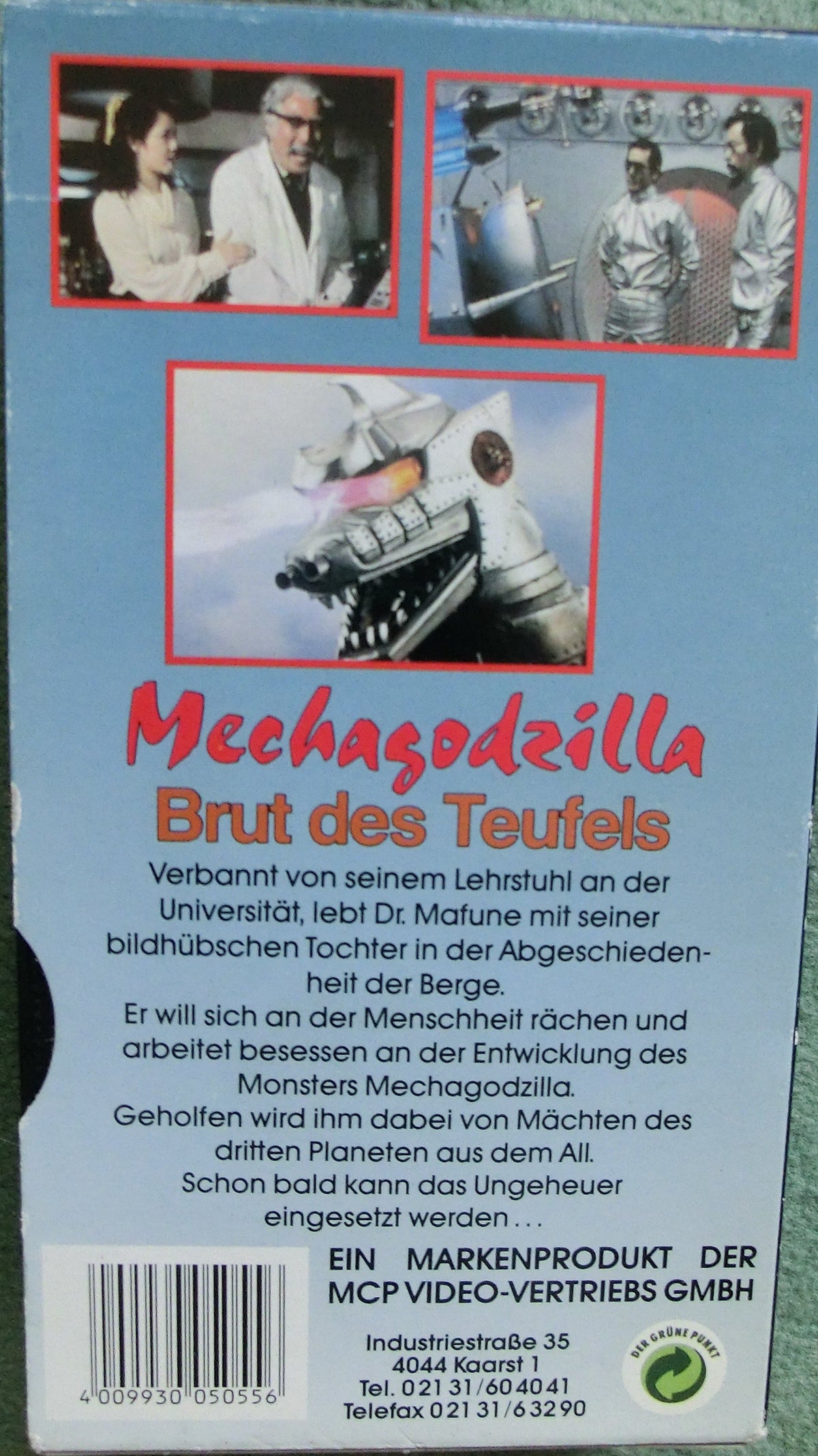 Mechagodzilla - Brut des Teufels VHS Tape