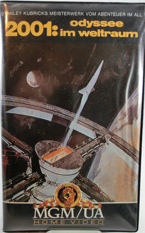 2001 - Odyssee im Weltraum  VHS Tape