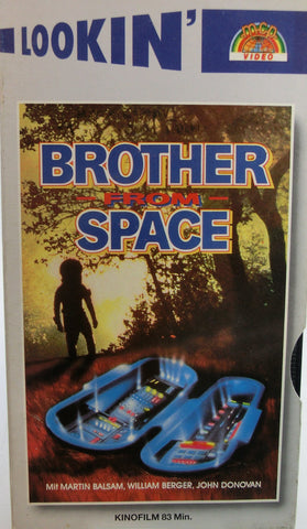 Brother from Space  VHS Tape