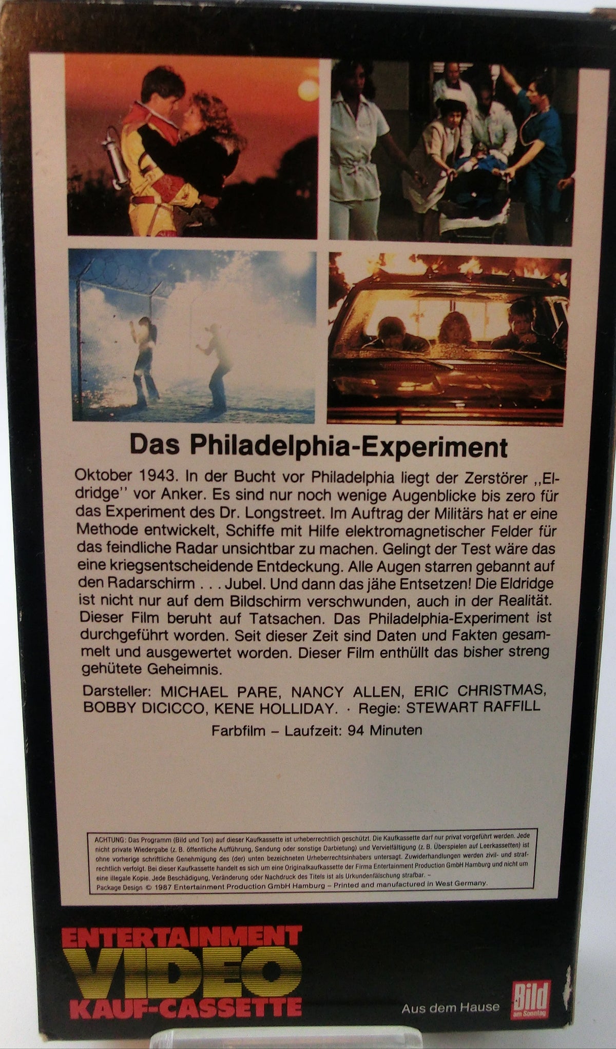 Das Phladelphia Experiment VHS Tape