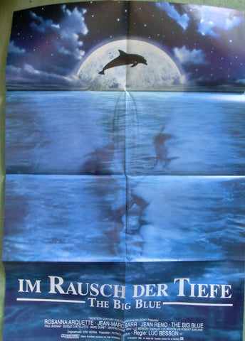 Im Rausch der Tiefe (The Big Blue) Plakat