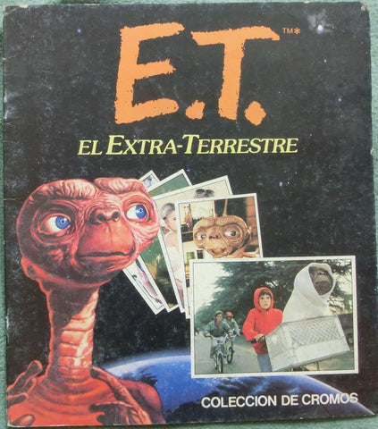 E.T. el Extra Terrestre Sammellbilder - Album Spanien - leer