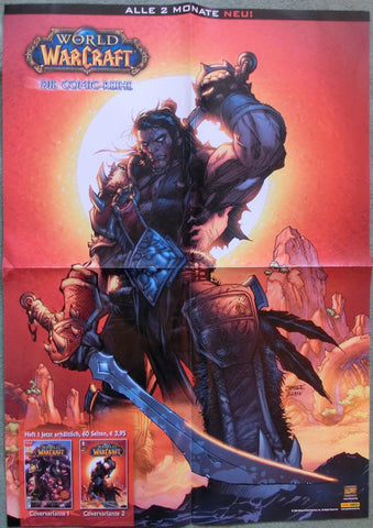 World of Warcraft Werbeplakat - Die Comic-Reihe / Panini