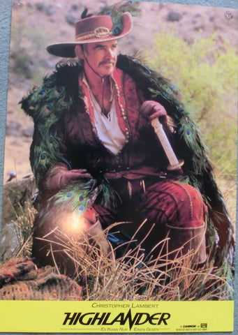 Highlander Aushangfoto Sean Connery