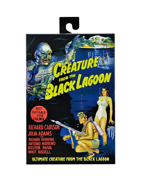Universal Monsters Actionfigur Ultimate Creature from the Black Lagoon (B&W) 18 cm