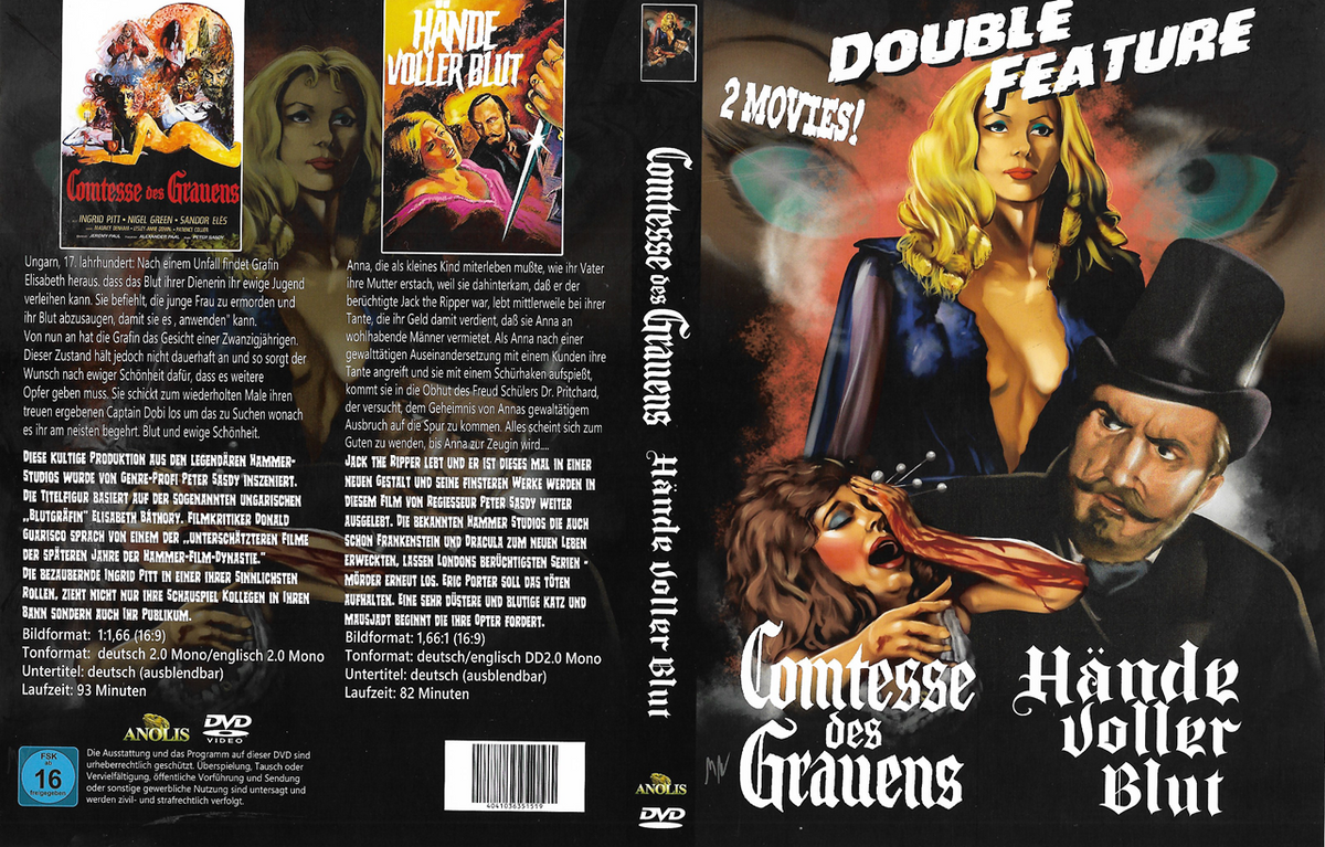 Comtess des Grauens / Hände voller Blut / Double  Feature/ Monster Creature  NR.9