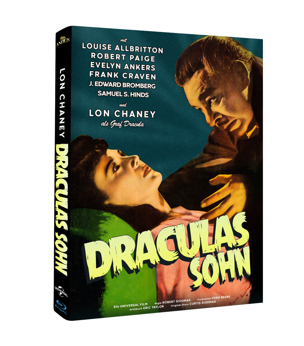 Draculas Sohn Cover A ( Lon Chaney ) Blu-ray, limitiert, 499 Stk.