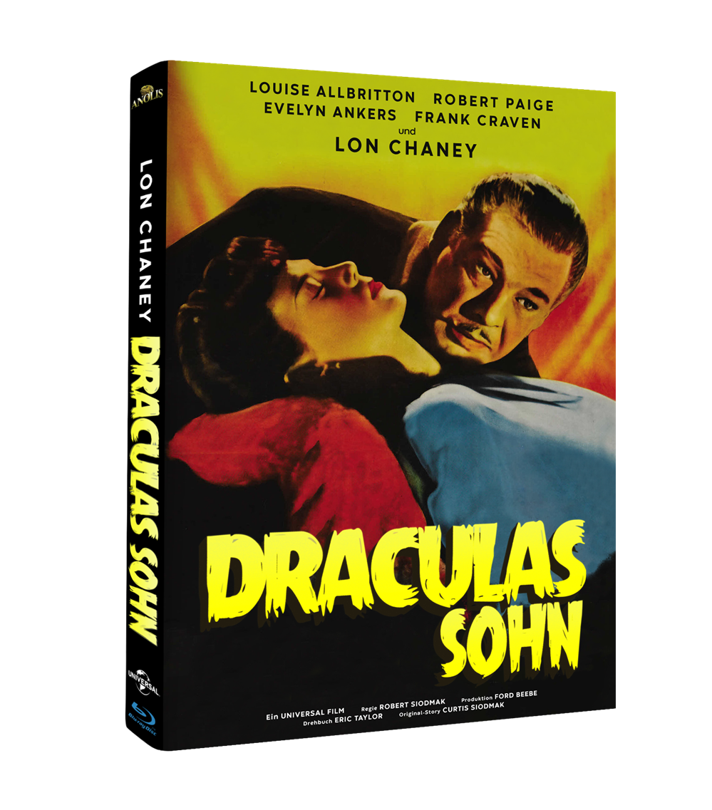 Draculas Sohn Cover B ( Lon Chaney ) Blu-ray, limitiert, 499 Stk.
