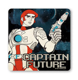 Captain Future - Becher und Untersetzer 10 x 10 cm