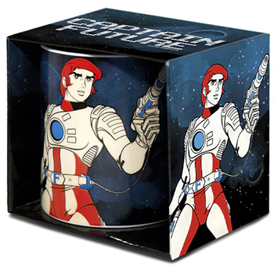 Captain Future - Becher und Untersetzer 10 x 10 cm