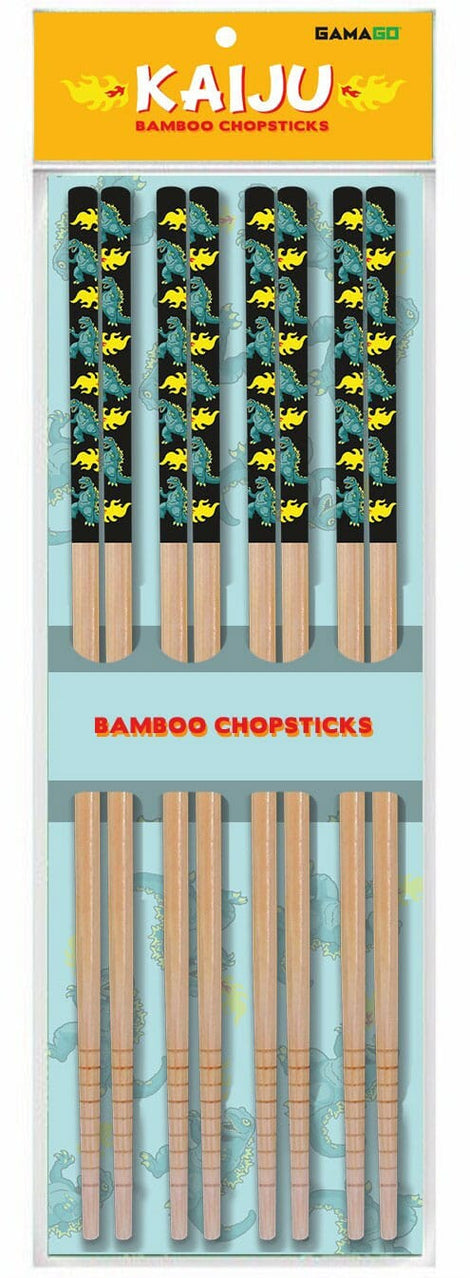 Godzilla: Kaiju Godzilla Bamboo Chopsticks Set (4)