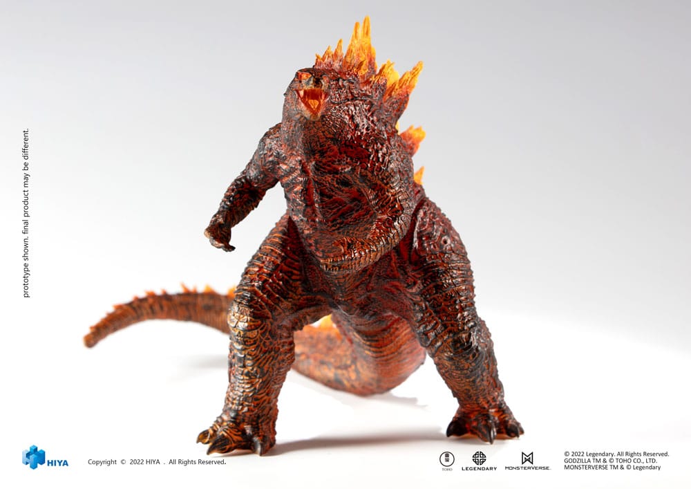 Godzilla Exquisite Basic Actionfigur Godzilla: King of the Monsters Burning G. 18 cm  , Hiya