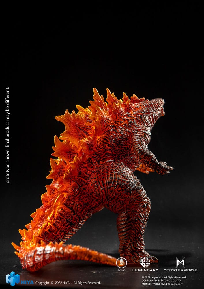 Godzilla Exquisite Basic Actionfigur Godzilla: King of the Monsters Burning G. 18 cm  , Hiya