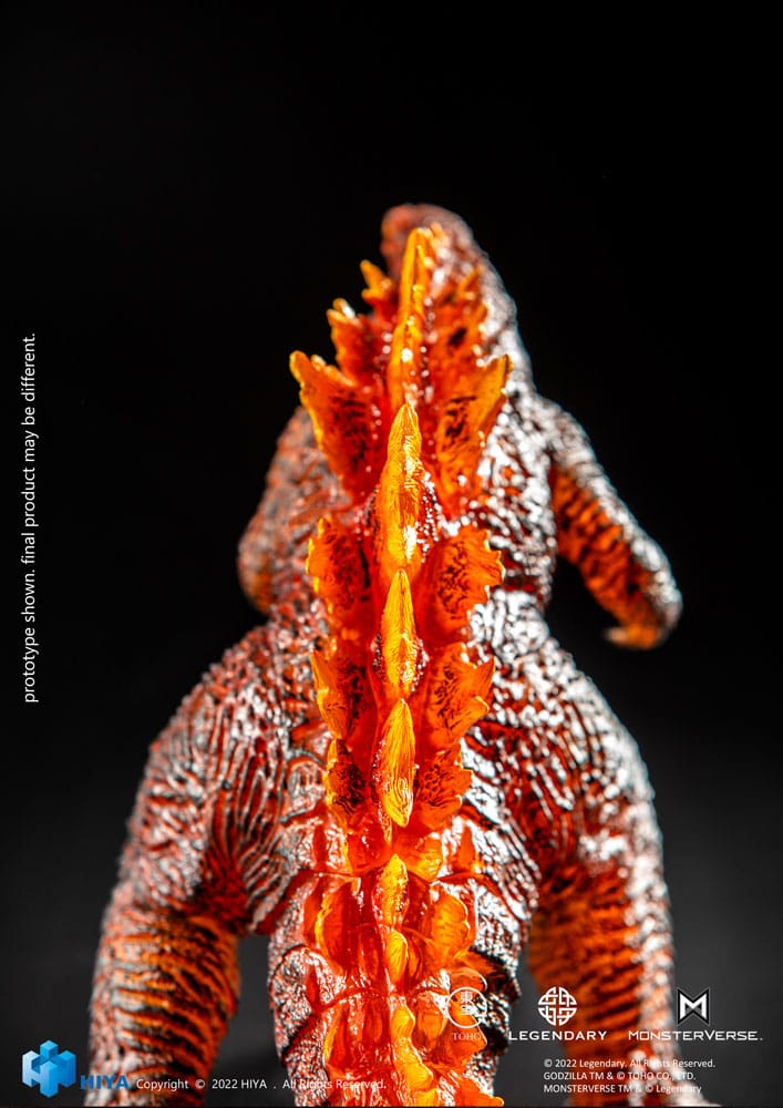 Godzilla Exquisite Basic Actionfigur Godzilla: King of the Monsters Burning G. 18 cm  , Hiya