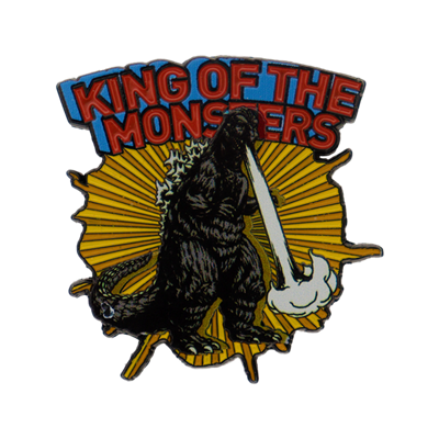 Godzilla Pin, Badge, Anstecker 40th ASnniv. Tiamat - limitiert auf 5000 Stk.