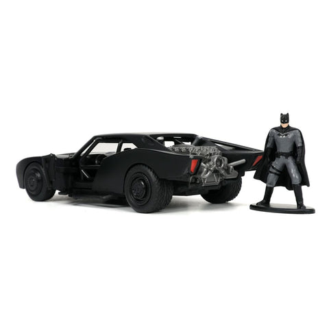 Batman 2022 Hollywood Rides Diecast Modell 1/32 Batmobil mit Figur