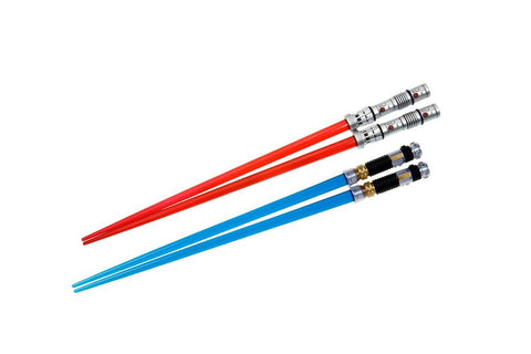 Star Wars Essstäbchen Doppelpack Darth Maul & Obi-Wan Kenobi Lichtschwerter