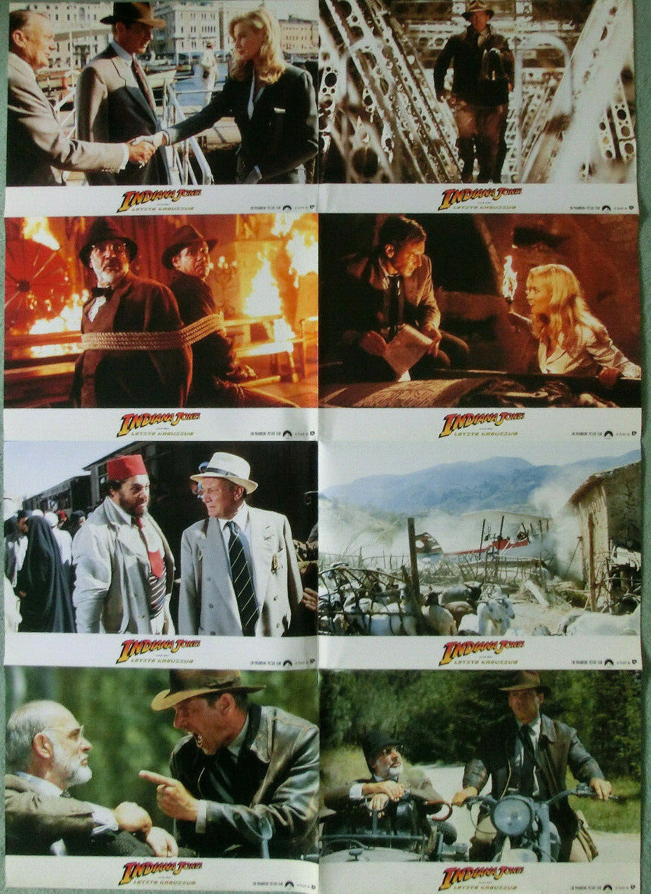 Indiana Jones u.d. letzte Kreuzzug 8 Aushangfotos