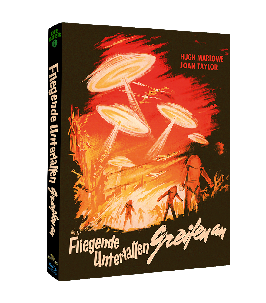 Fliegende Untertassen greifen an - Mediabook Blu-ray Cover B