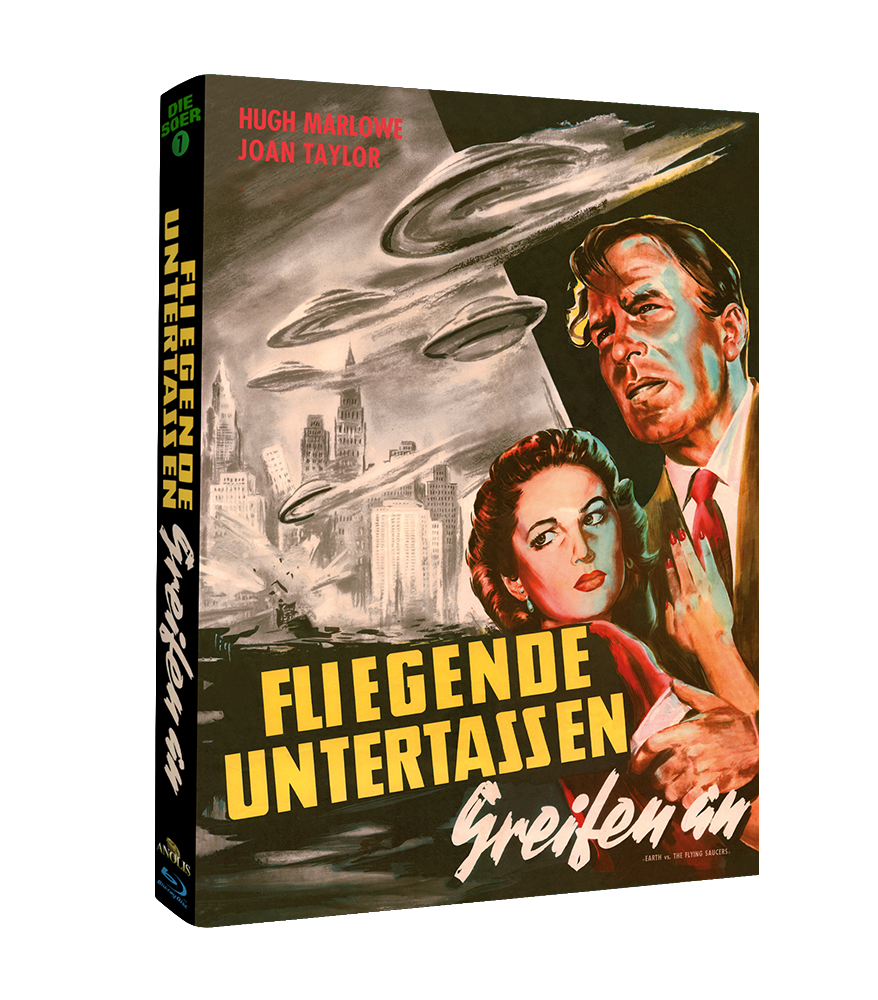 Fliegende Untertassen greifen an - Mediabook Blu-ray Cover A