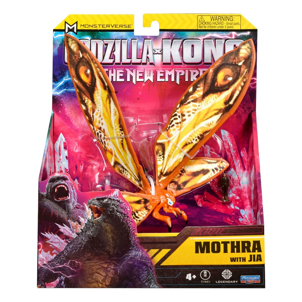 Godzilla x Kong: The New Empire Actionfigur Mothra with Jiva 15 cm Actionfigure