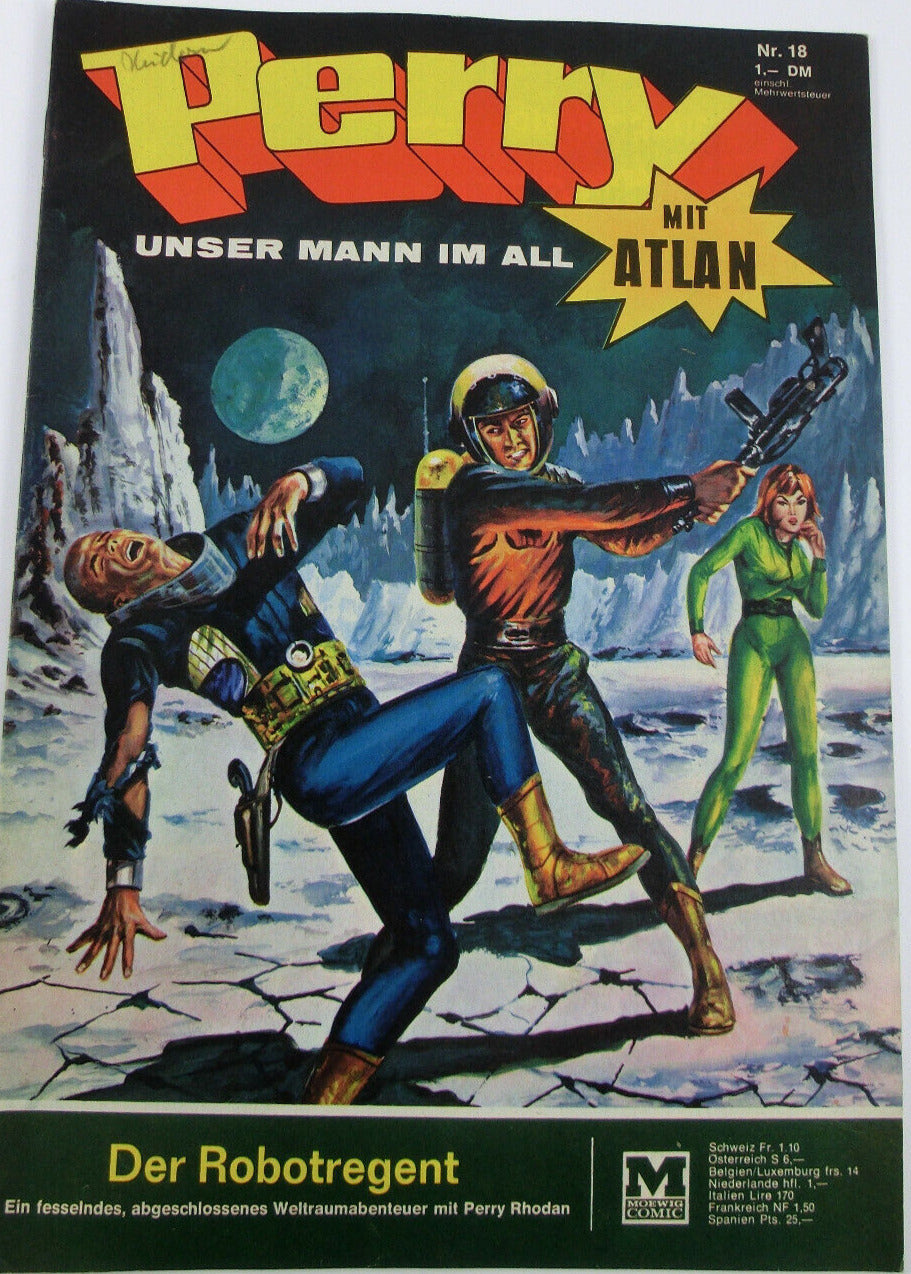 Perry - Unser Mann im All Comic # 18 Der Robotregent Zustand 1