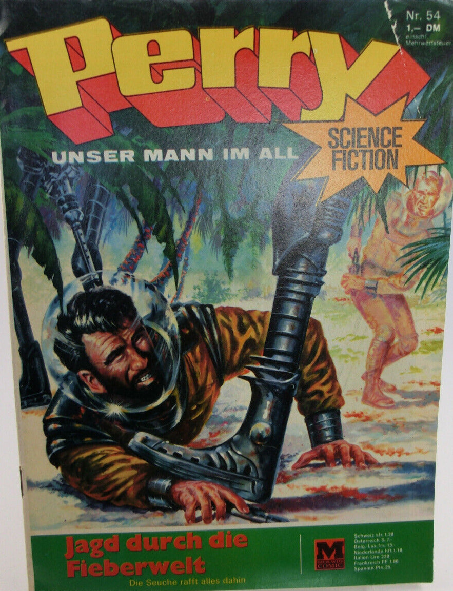 Perry - Unser Mann im All Comic # 54 Jagd durch die Fieberwelt Zustand 2