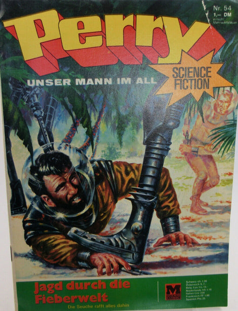 Perry - Unser Mann im All Comic # 54 Jagd durch die Fieberwelt Zustand 2