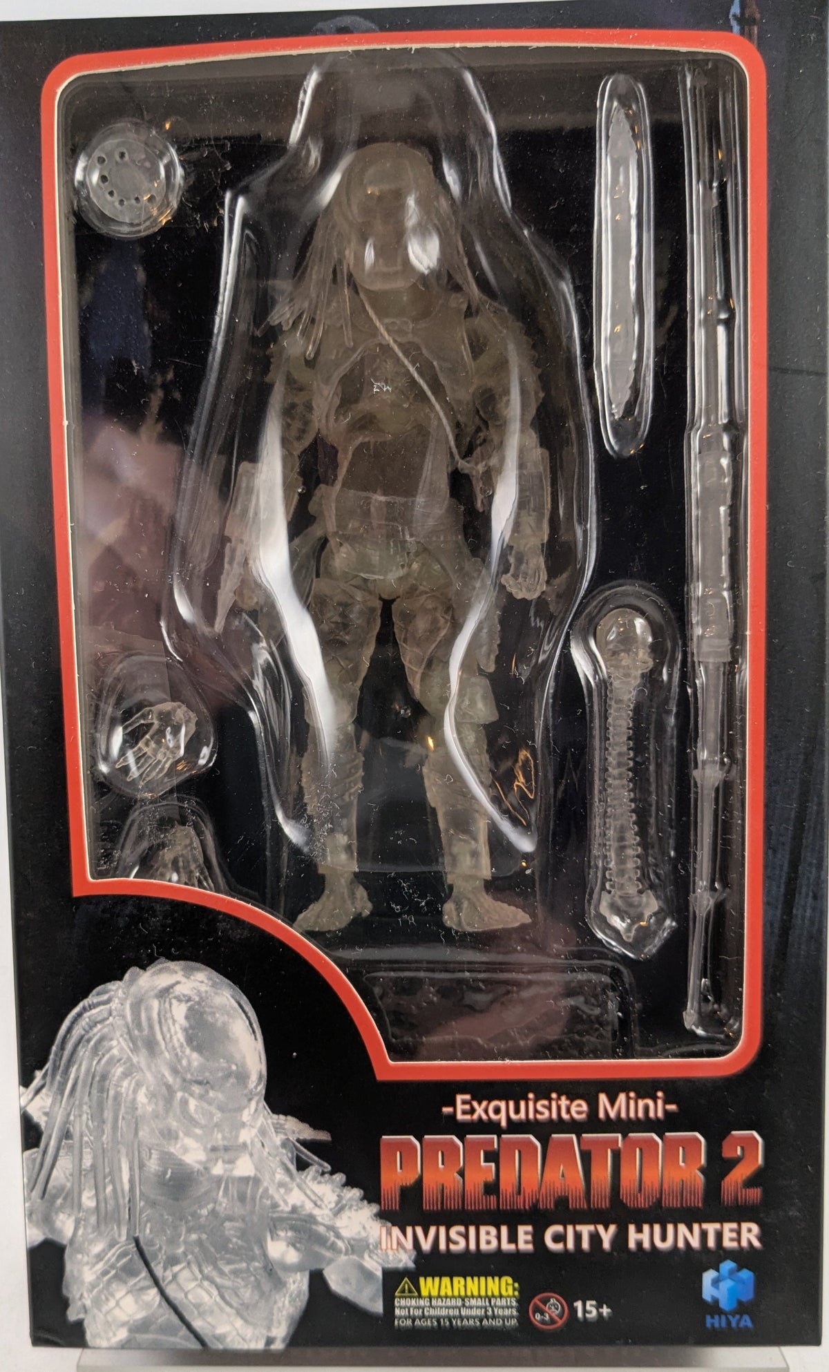 Invisible City Hunter Predator 2 1/18-Scale Figure ( 10 cm) Ovp Hiya
