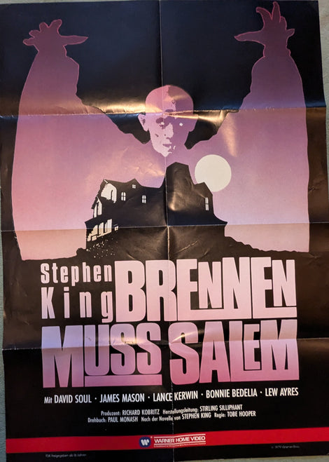 Brennen muß Salem - Stephen King Plakat A1