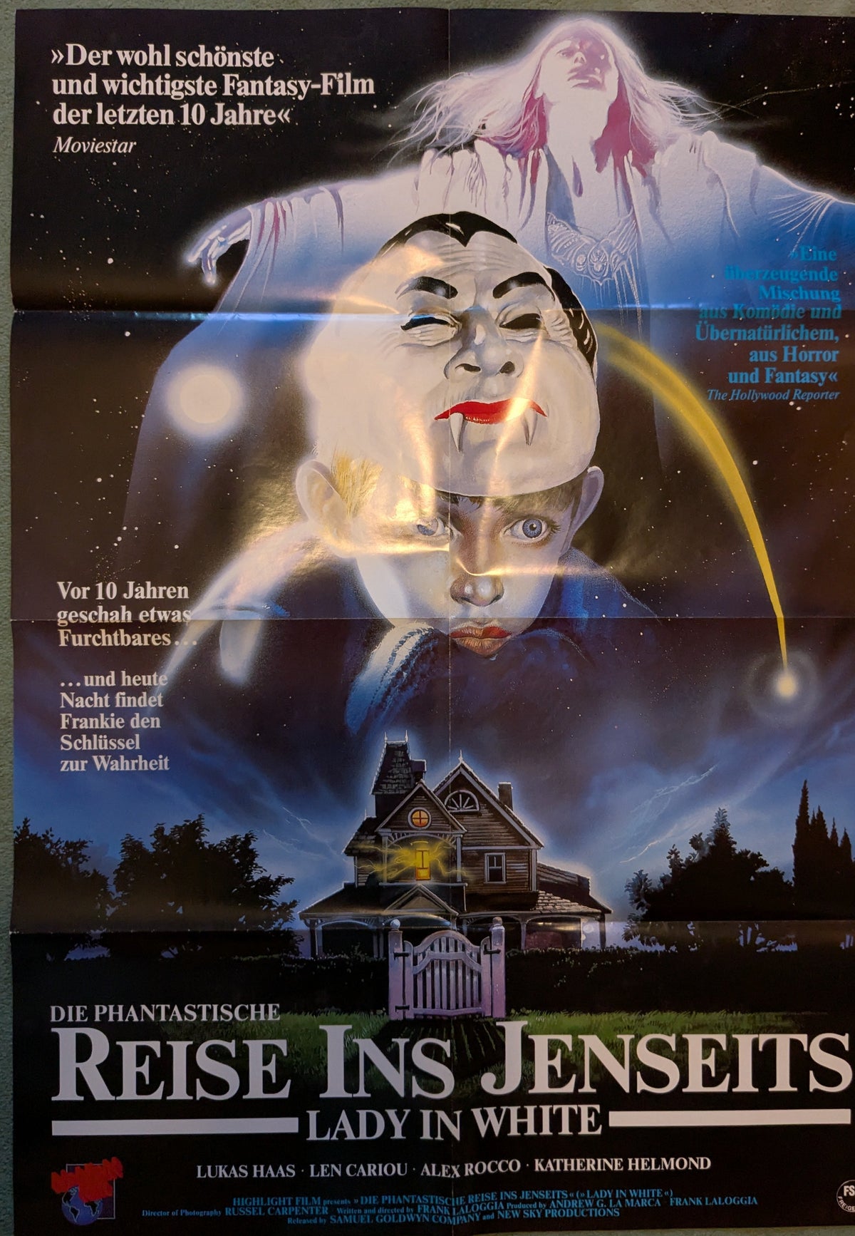 Die phantastische Reise ins Jenseits Plakat A1