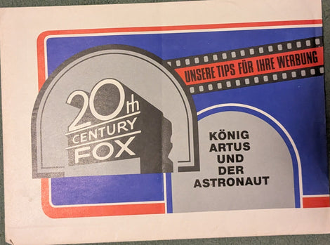 König Artus und der Astronaut) Werberatschlag