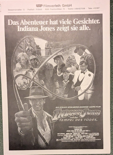 Indiana Jones und der Tempel des Todes Weberatschlag