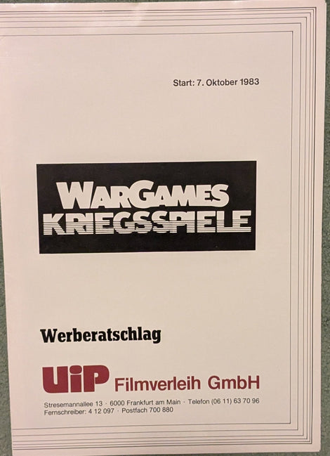 Wargames Kriegsspiele Weberatschlag