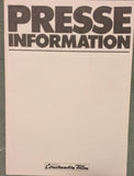 Das Tier Presseheft