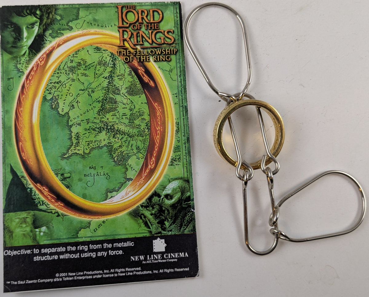 Herr der Ringe Lord of the Rings - Geduldsspiel ( war Presse-Giveaway zum Filmstart 2001