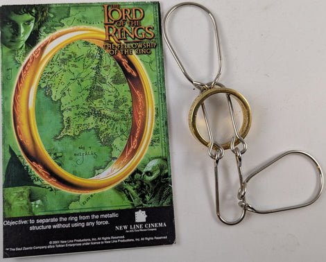 Herr der Ringe Lord of the Rings - Geduldsspiel ( war Presse-Giveaway zum Filmstart 2001
