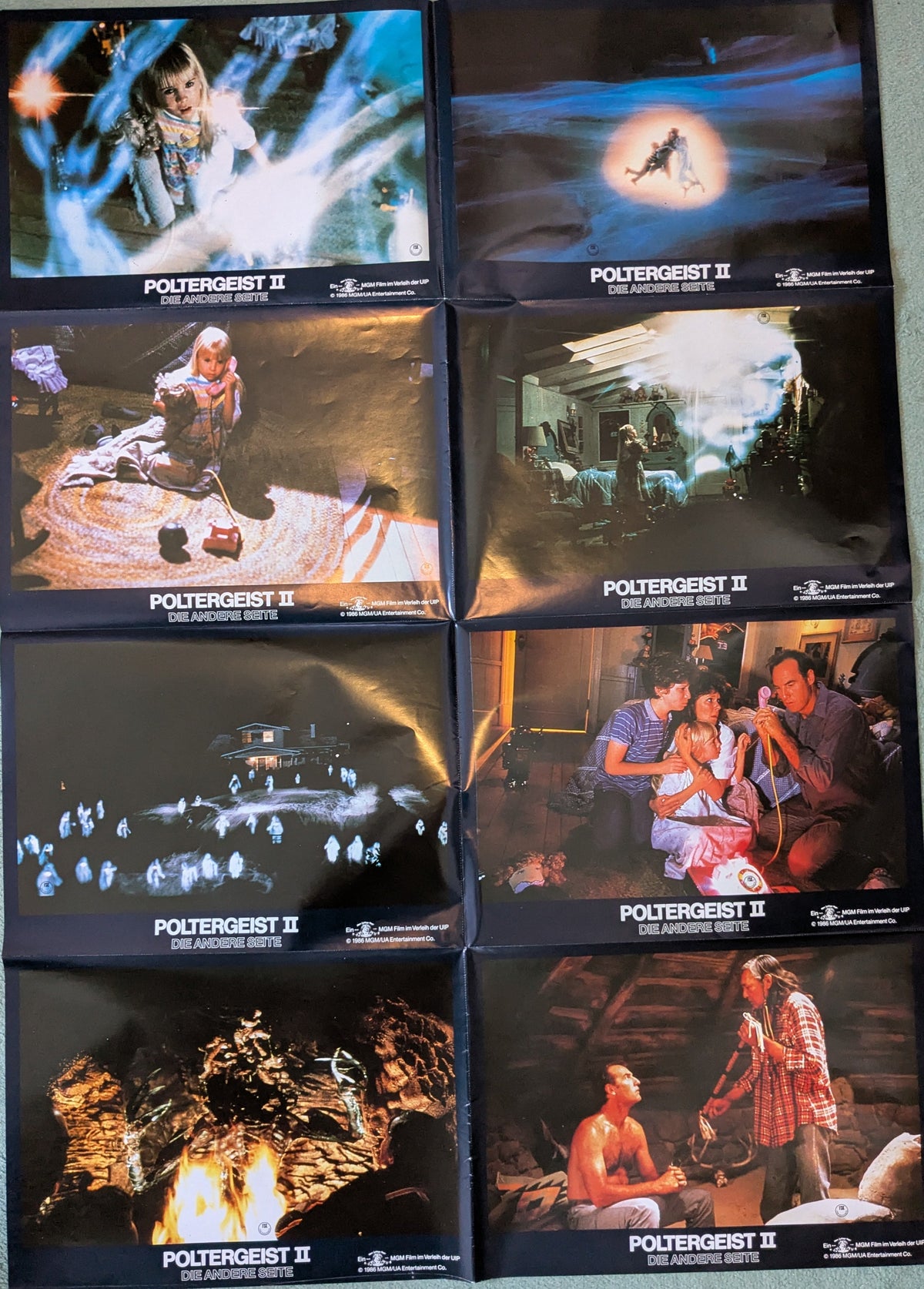 Poltergeist II 8 + 4 Aushangfotos