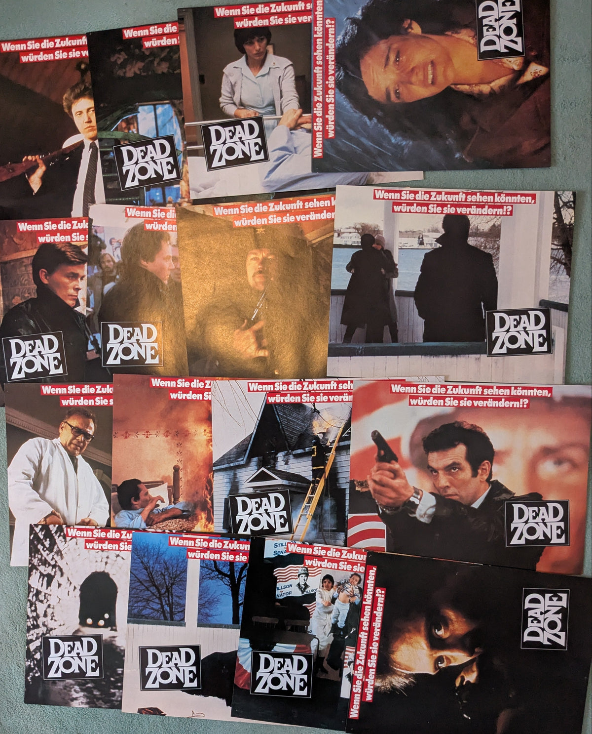 Dead Zone 16 Aushangfotos  (Stephen King) Lobby Cards