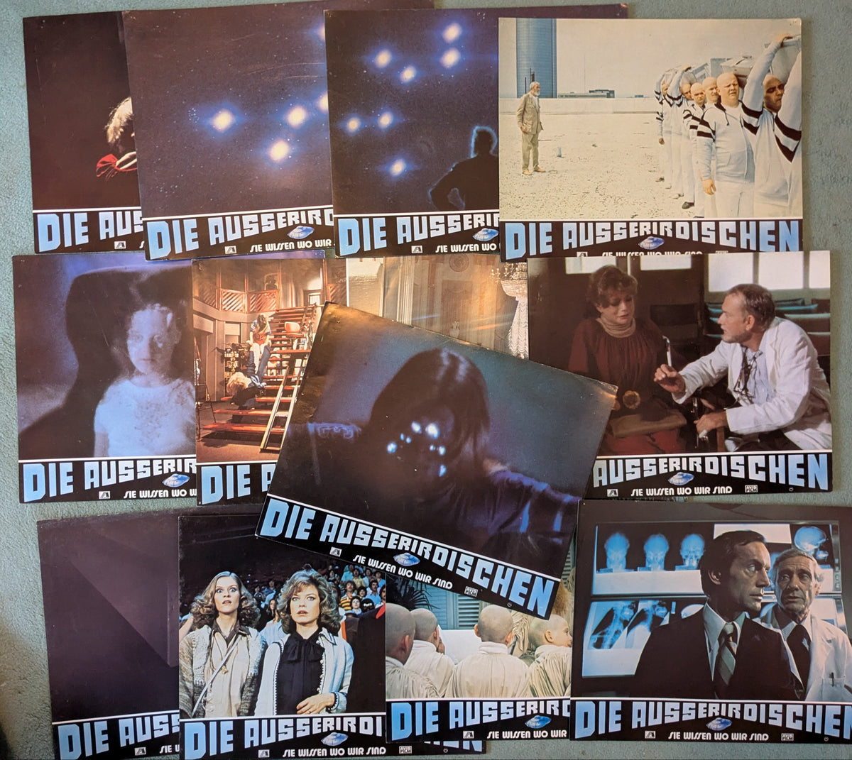 Die Ausserirdischen (Lace Henriksen)  13 Aushangfotos Lobby Cards