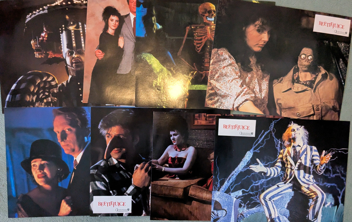 Beetlejuice  8 Aushangfotos Lobby Cards