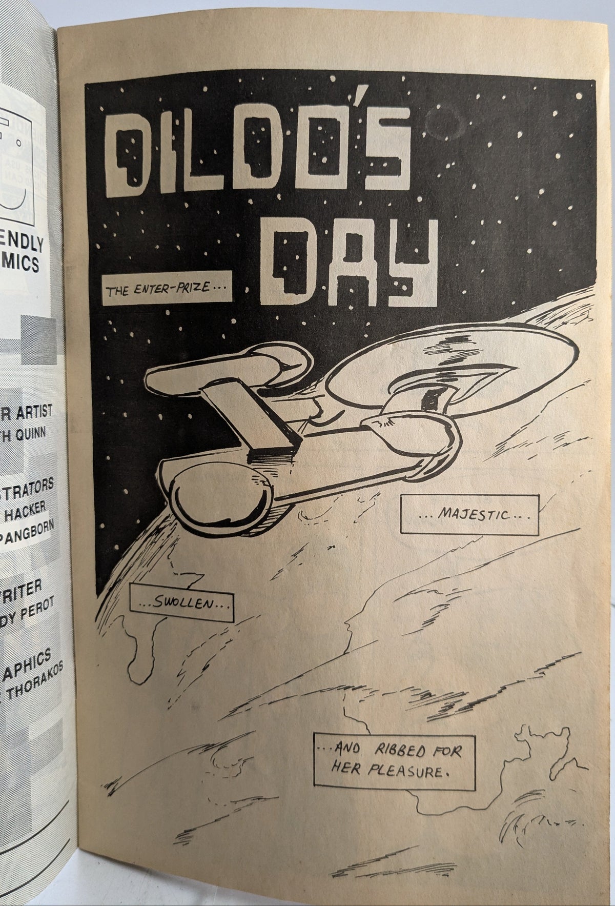 Sex Trek The Next Infiltration Comic 1 Friendly Comics 1992